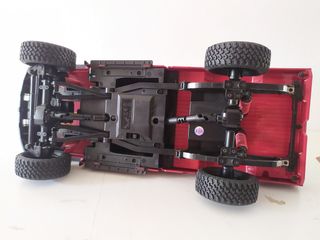 Coche RC Toyota Land Cruiser Rojo