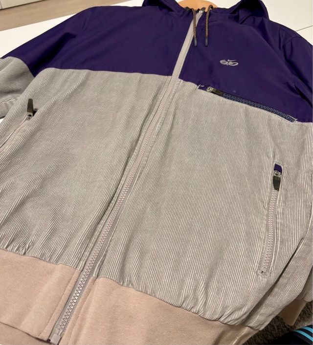 Chaqueta Nike 6.0 Gris y Morado