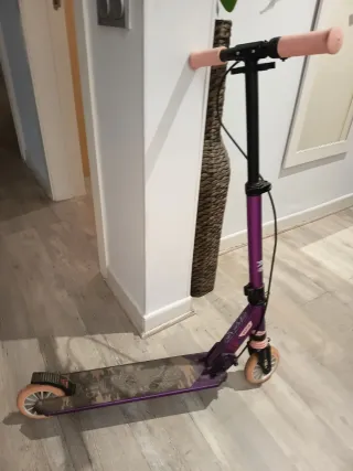 Patinete Oxelo MID5 Morado Niños