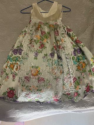 Traje Fallera Niña 3-6 Años Multicolor