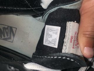 Zapatos Vans Sk8-Hi Hombre Negro