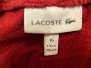 Pantalón corto Lacoste Talla 16