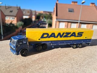 Camión Trailer Danzas Majorette Azul