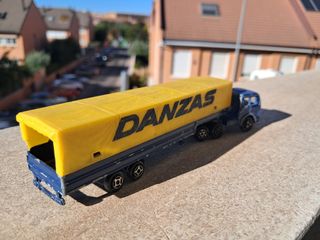 Camión Trailer Danzas Majorette Azul