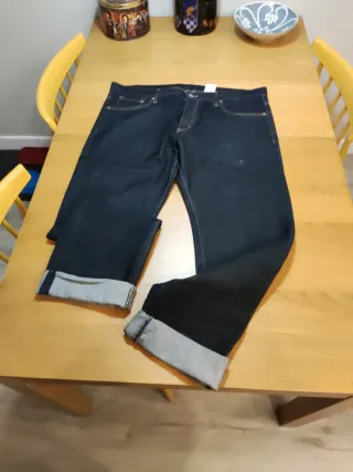 Pantalón vaquero H&M oscuro T.36/38