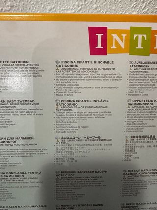 Piscina Infantil Intex