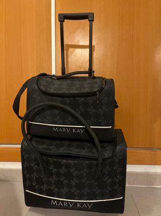 Conjunto Maletas Mary Kay Negro/Gris