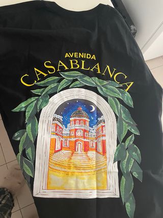 Camiseta Avenida Casablanca Negra