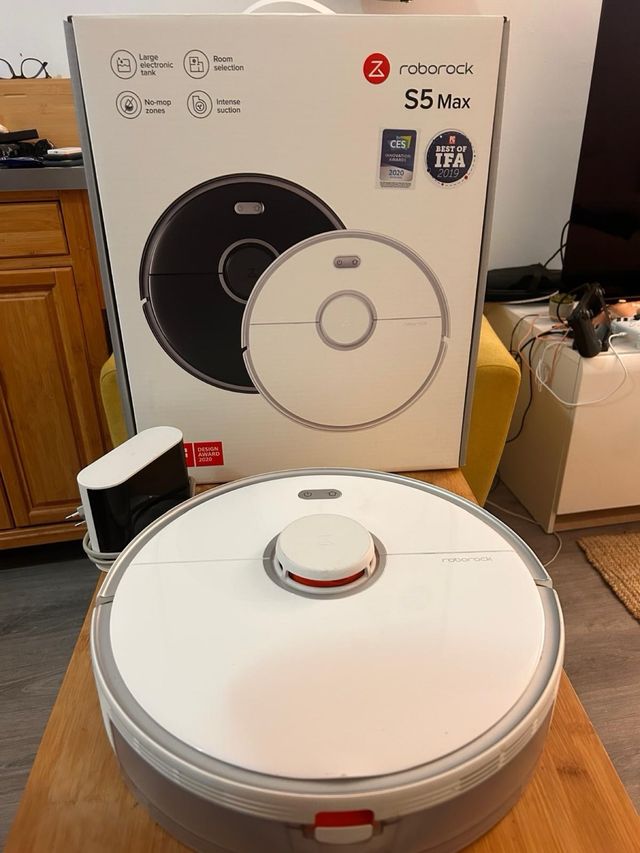 Roborock S5 Max Robot Aspirador y Fregadora