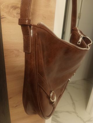 Bolso bandolera Springfield marrón