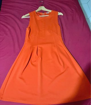 Vestitino corto arancione