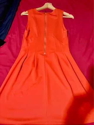 Vestitino corto arancione
