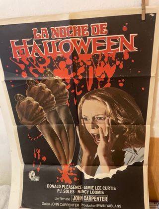 Cartel Cine La Noche de Halloween