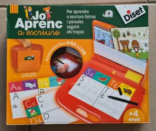 Juego escritura "Jo Aprenc"