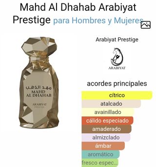 Perfume Mahd Al Dhahab Arabiyat Prestige