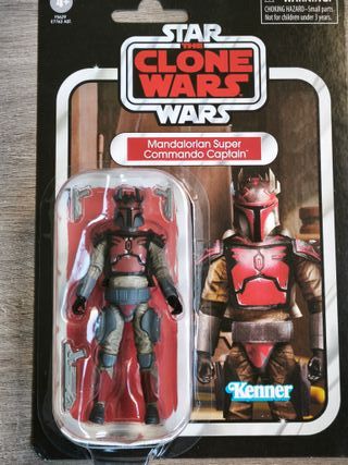 Figura Star Wars Kenner Mandalorian Super Commando