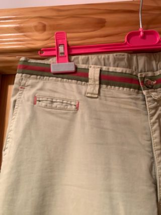 Pantalón Chino Beige Montepicaza