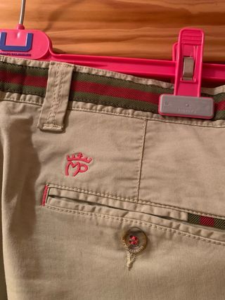 Pantalón Chino Beige Montepicaza