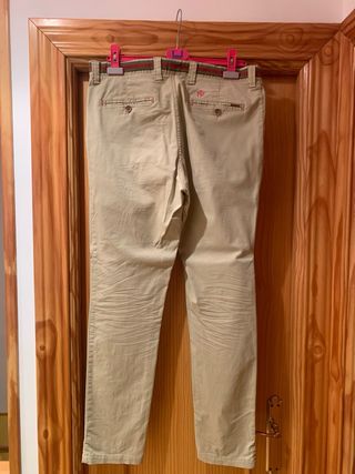 Pantalón Chino Beige Montepicaza