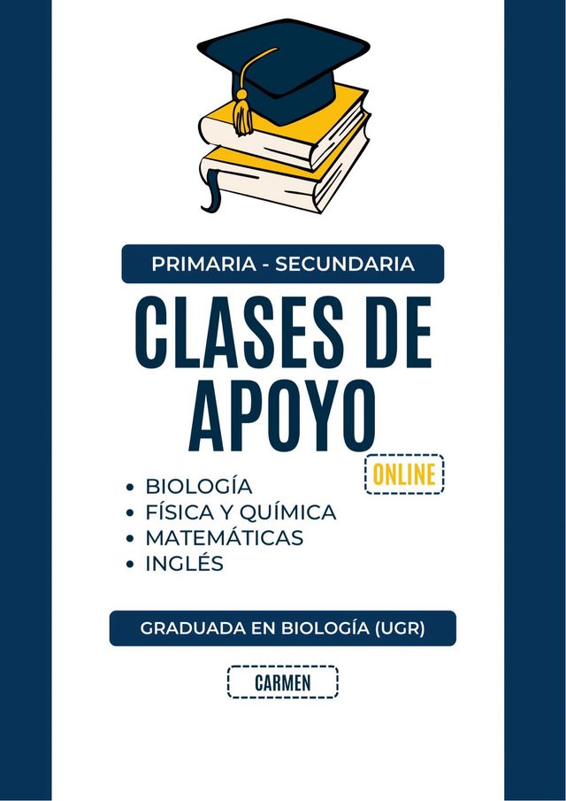 Clases particulares primaria/ESO. Ciencias/Inglés