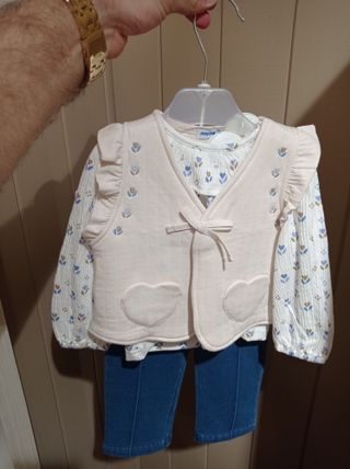 Regalo ropa de niña de 0-12 meses

