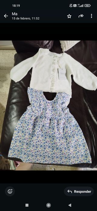 Regalo ropa de niña de 0-12 meses
