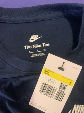 Camiseta Nike Básica Azul