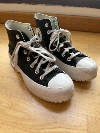 Converse Lugged 2.0 Cuero Negro Talla 37