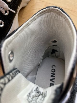 Converse Lugged 2.0 Cuero Negro Talla 37