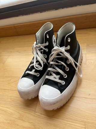 Converse Lugged 2.0 Cuero Negro Talla 37