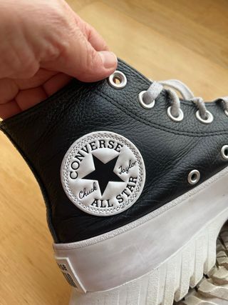 Converse Lugged 2.0 Cuero Negro Talla 37