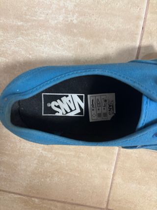 Zapatillas Vans Vintage Azules