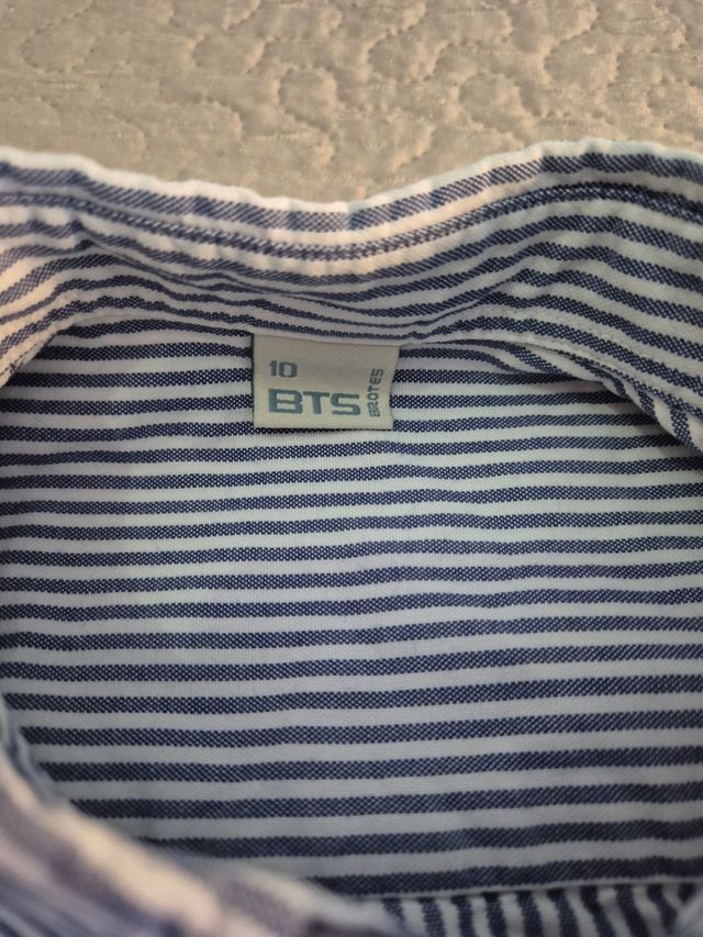 Camisa de niño a rayas