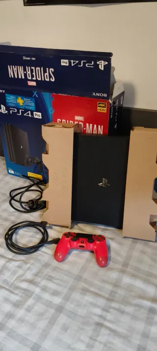 Consola PS4 Pro Spider-Man Edición Limitada