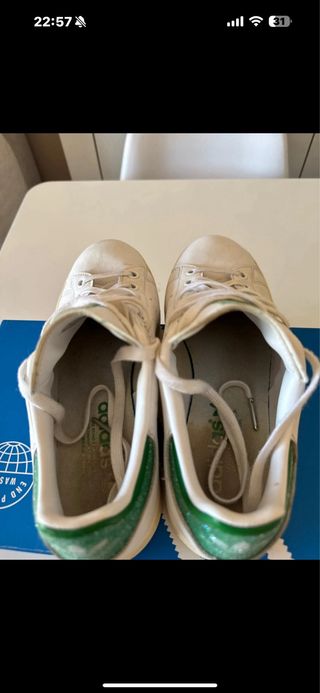 Zapatillas Adidas Stan Smith Blancas Talla 38