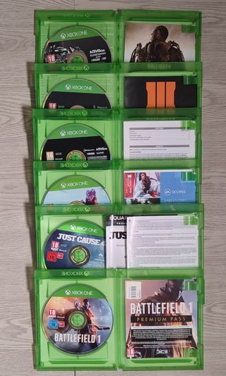Lote 6 Juegos Xbox One: Call of Duty y Battlefield