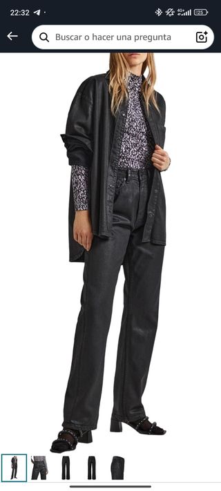 Pepe Jeans Straight Mujer Negros