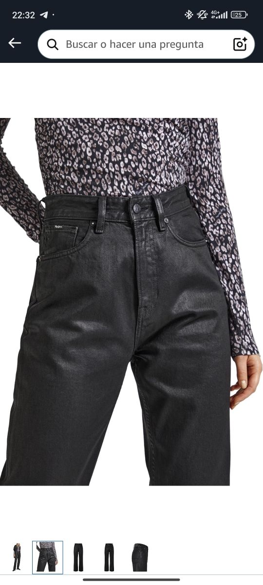 Pepe Jeans Straight Mujer Negros