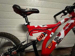 Bicicleta infantil doble suspensión 20 pulgadas