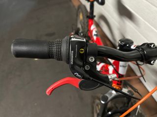 Bicicleta infantil doble suspensión 20 pulgadas
