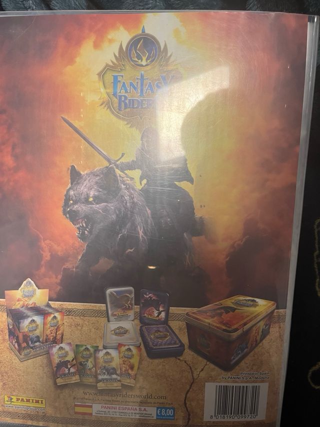 Álbum Fantasy Riders 2ª Generación Casi Completo