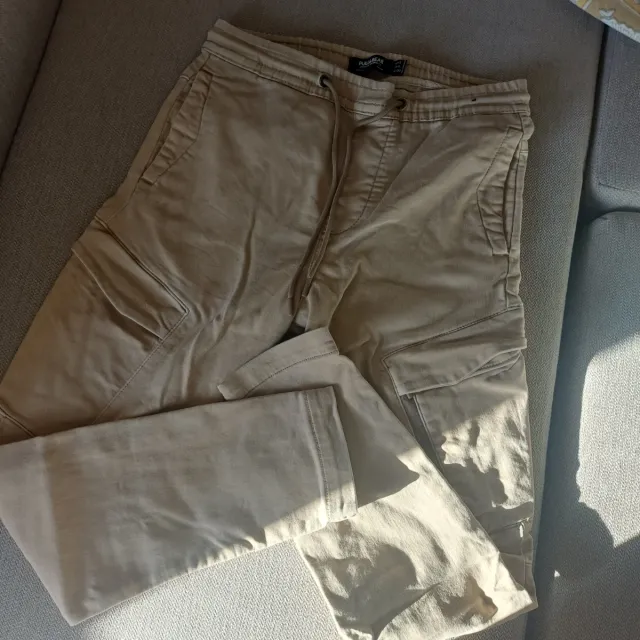 Pantalón  Pull&Bear beige hombre