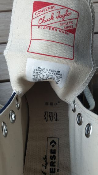 Botas Converse Azul Talla 41