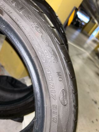 Neumático Yokohama 225/45 R17 91W (65% de vida)
