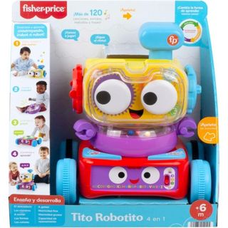 Robot Tito Robotito Fisher Price 4 en 1