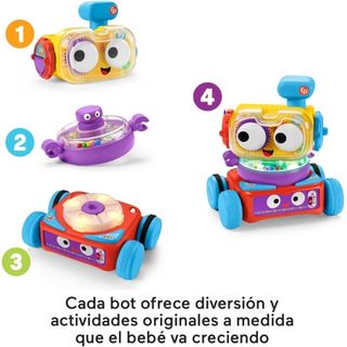 Robot Tito Robotito Fisher Price 4 en 1