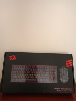 Teclado y Ratón Gaming Redragon S113 mecanico