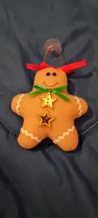Peluche Pan di Zenzero Decorazione Natalizia