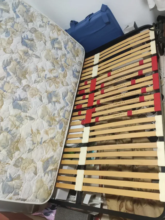 Colchón Picolino y somier ajustable 135