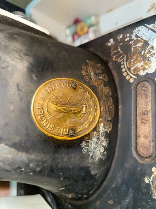 Máquina de coser antigua Singer ESCUCHO OFERTAS!!!